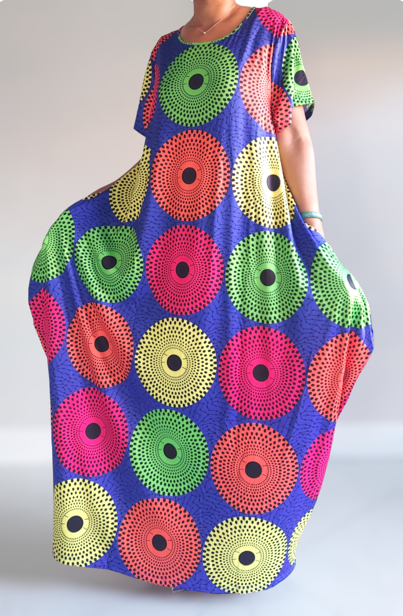 Bubble  Dress /Multi Color-19067