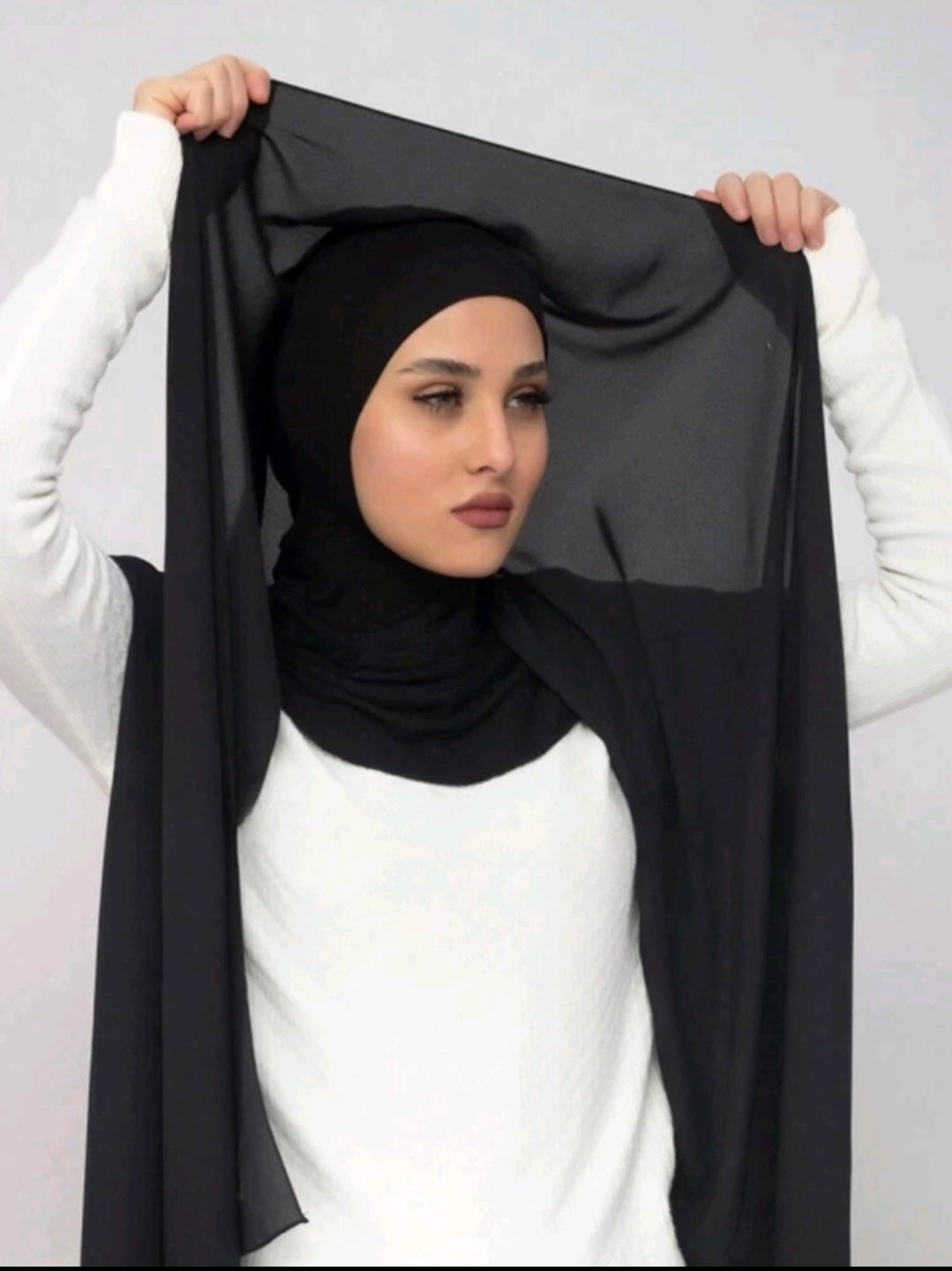Instant Chiffon Scarf